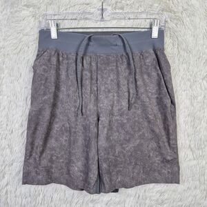 Lululemon T.H.E. Short 7" Linerless Mens S Gravel Dust Asphalt Gray LM7AKRS